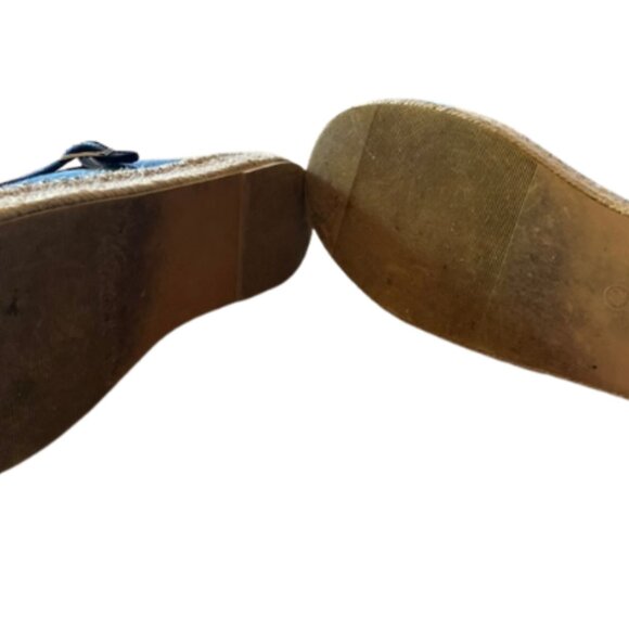 Denim platform Maryjane espadrilles - Picture 4 of 4